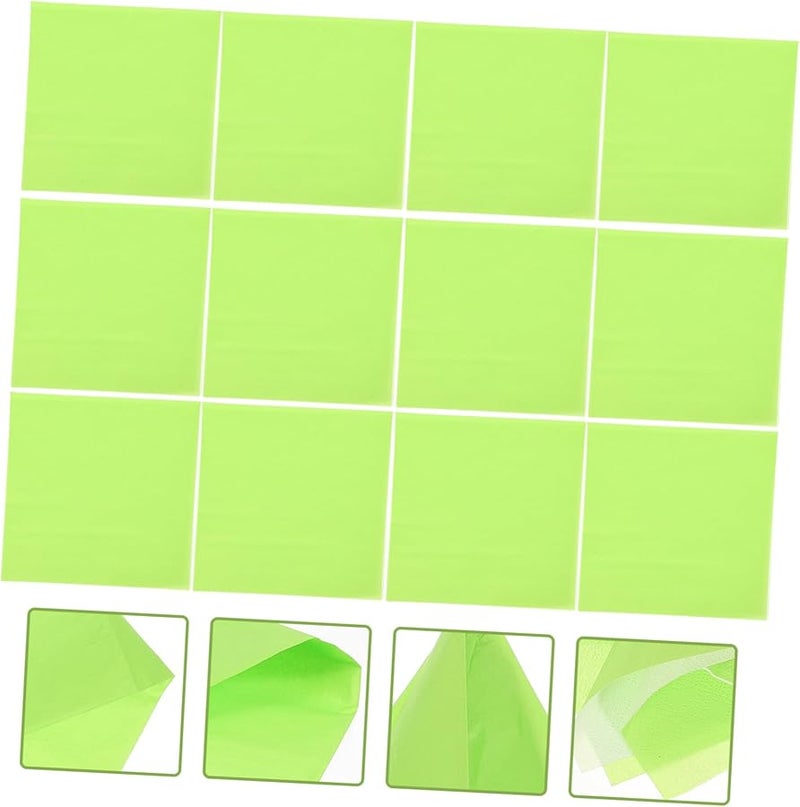 20 حزمة مناديل ورقية ذات لونين مزدوجين لحفلات العشاء والأعراس والاحتفالات - Image 5